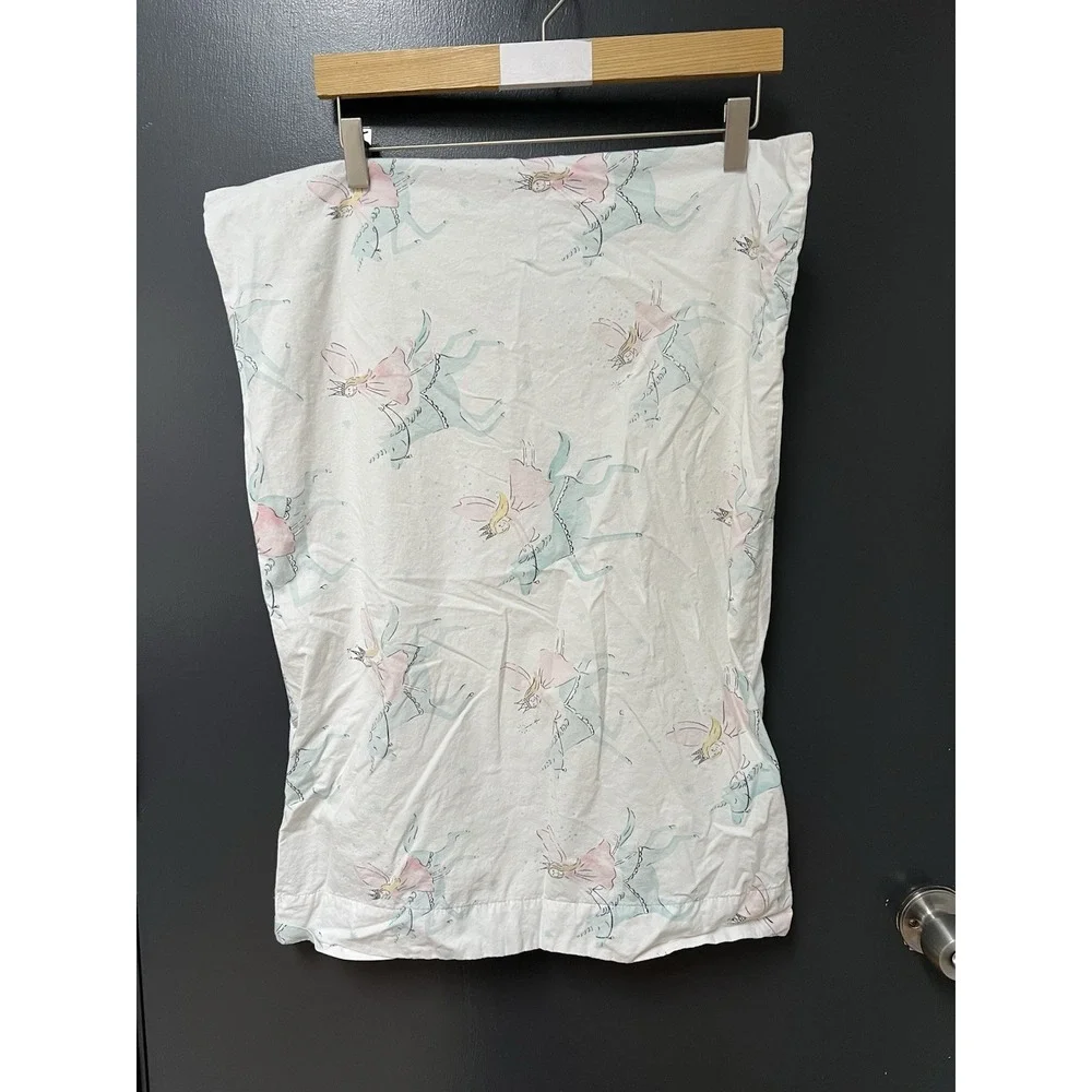 Pottery Barn Kids Twin Flat &Fitted Sheet, 1 Pillow Case Princess Ellie Unicorn